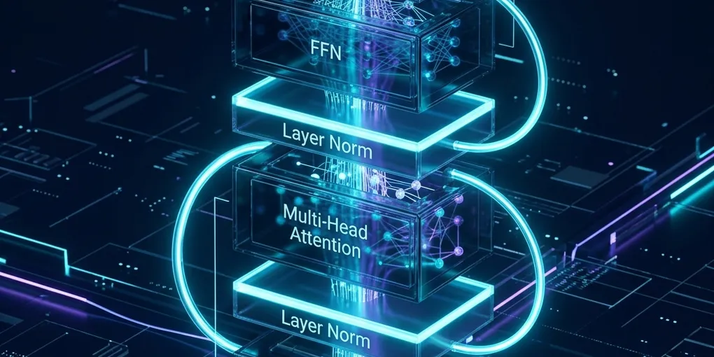 Transformer 原理（四）：砖与瓦 —— Residual、LayerNorm、FFN 与 Decoder-only 架构